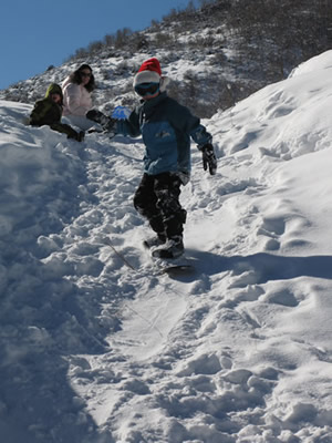 Vail feeling festive under a foot of fresh snow