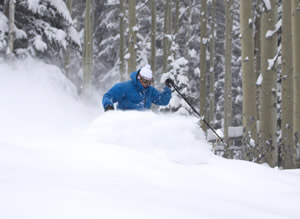 Nearly 2 feet of new snow over the weekend at Vail, Beaver Creek