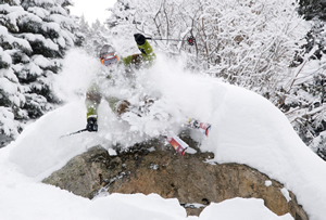 Huffing snow on a post-holiday Hump Day at Vail is heavenly