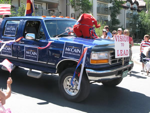 Packy Walker takes shot at Vail Resorts CEO Rob Katz in Fourth of July parade