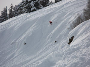 Epic conditions on Vail Mountain