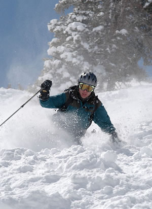 The author, pictured here, struggled during a trip to Silverton, but vowed to return and conquer.