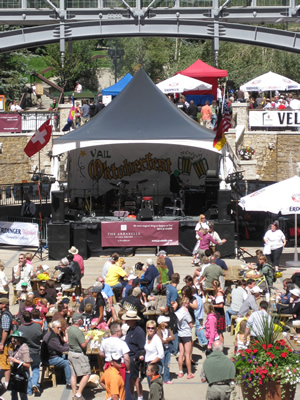 Oktoberfest is going on in Vail's Lionshead area this weekend and again next weekend in Vail Village.