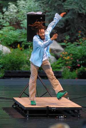 Tap dancer Savion Glover opens the Vail International Dance Festival July 27.