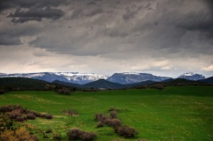 The views in and around New Castle remain relatively unspoiled, but new oil and gas rigs are cropping up all over the Western Slope.