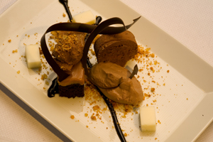 One of Sweet Basil�s signature desserts.