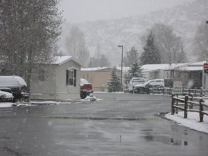 The Aspens trailer park in Avon was the scene of a federal ICE raid last week in which seven people were arrested.