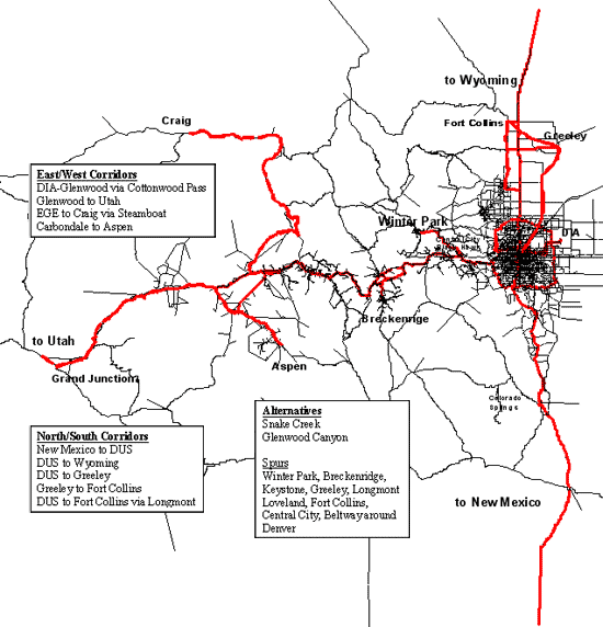 The Rocky Mountain Rail Authority hopes to begin conducting a feasibility study for high-speed rail along the I-70 and I-25 corridors beginning in May.