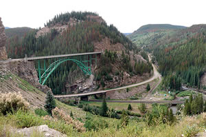 Beetle kill mitigation work began this week in the town of Red Cliff off the backside of Vail Mountain.