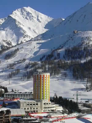 The spirit of the 2006 Winter Olympics shines through in this lovely photo from Sestriere, Italy, where the Games pulled in a cool $600 million in broadcast rights. Colorado wants some of that money in 2018. The below video shows the massive Italian Army security presence in Sestriere.