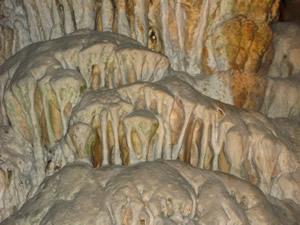 The formations in Luray Caverns in Northern Virginia show the spectacular subterranean allure of caving with kids.
