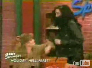 I wanna see Hillary Clinton and Monica Lewinski on Jerry Springer