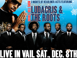 Ludacris, Roots up next in Snow Daze lineup