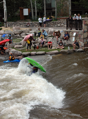Kudos all around for successful Vail kayak park, new bladder system