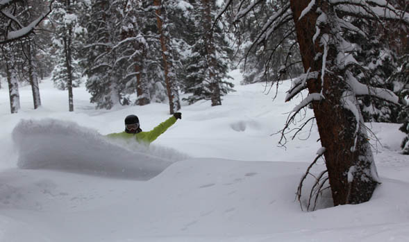 Blam! Vail powder day brings springtime in the Rockies