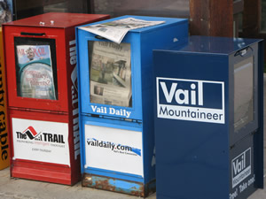Newspaper wars have morphed into newspaper woes in Vail, Denver