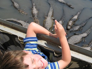 As the author's son, Max, discovered, there are even gators to be reckoned with in the high country. These were found at Colorado Gators near Great Sand Dunes National Park in southern Colorado. 