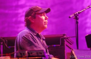 Keyboard player JoJo of Widespread Panic plays a free solo show in Vail Village 