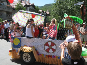 The Vail America Days Parade gets started in Golden Peak at 10 a.m., Saturday, July 4, and runs throughout Vail Village and Lionshead.