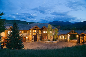 This 8-bedroom, 9-bath home on Lake Creek Road in Edwards is listed by Sonnenalp Real Estate for $16 million. High-end homes sales in Eagle County remained relatively strong the first two months of 2008.
