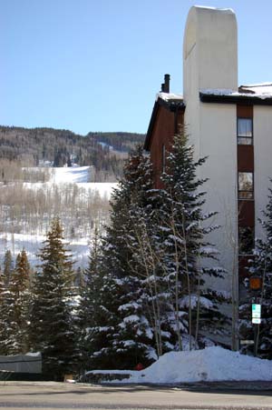 The parking spaces for sale, mentioned in this story, are located beneath the Village Inn Plaza in Vail Village.