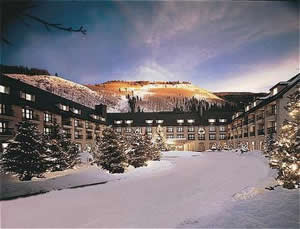 The Vail Cascade Resort & Spa occupies a prime location along Gore Creek to the west of Lionshead.