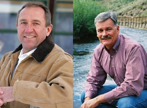 Ken Brenner, left, a Democrat from Steamboat Springs, is challenging Republican Al White -- who represented the Vail Valley in the state House six years ago -- for the state Senate District 8 seat.
