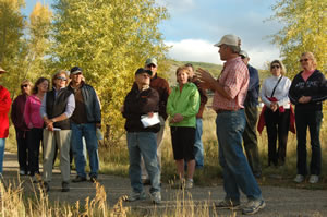 A group tours the Eagle River Preserve in Edwards Monday, Sept. 22. Another open house is set for 5:30-6:30 p.m., Monday, Sept. 29.