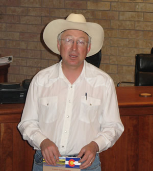 Sen. Ken Salazar, seen here talking during a town-hall-style meeting in Eagle earlier this month, admitted fixing the ongoing H2B worker-visa shortage hurting the state's ski industry may not happen until comprehensive immigration reform is passed.