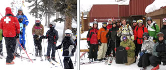 In this montage of Beaver Creek Ski Patrol photos, patrollers educate the skiing public on common safety sense.