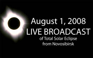 The website novosibirskguide.com will be broadcasting the eclipse live online this Friday, Aug. 1. 